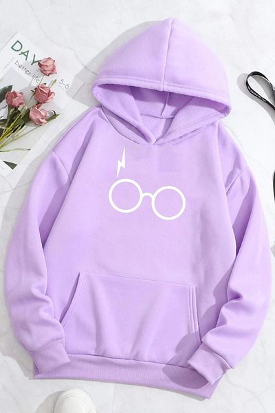 uyguntarz Potter-bedrucktes Sweatshirt
