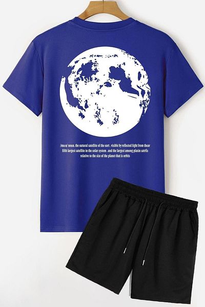 trendypassion Σετ φόρμας μπλουζάκι με θέμα Universe