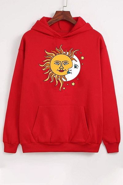 uyguntarz Bedrucktes Sweatshirt „Tongues In Aspic“.