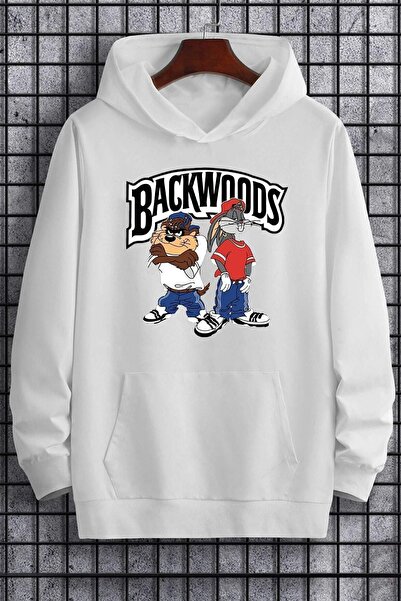 uyguntarz Unisex Backwoods Printed Sweatshirt