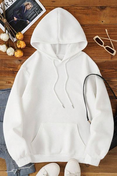 uyguntarz Unisex-Sweatshirt in Übergröße mit bequemer Passform