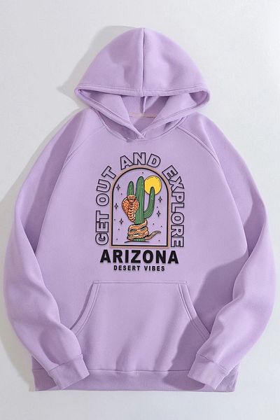 uyguntarz Φούτερ με στάμπα Arizona Unisex