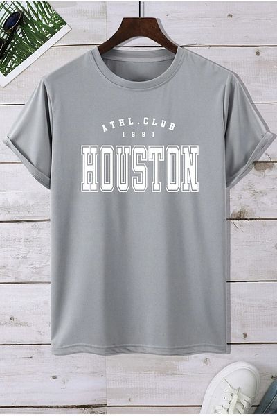 trendypassion Μπλουζάκι Unisex με στάμπα Houston