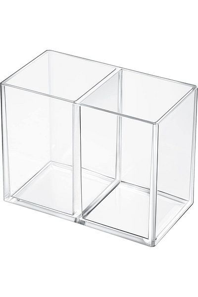 TREND 2 Compartment Plexi Organizer - Practical Organization