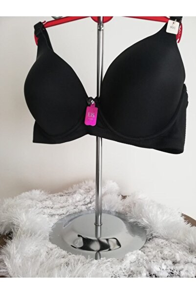 F.K Μαύρο Σουτιέν 712 C Cup χωρίς στήριγμα - 90c