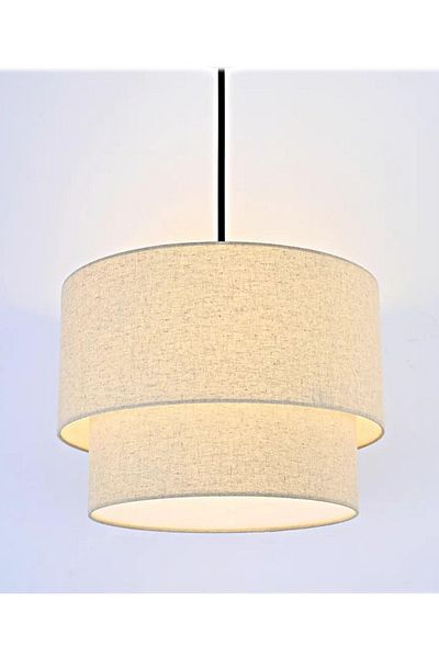 EvLight Linen Efor Pendant Chandelier