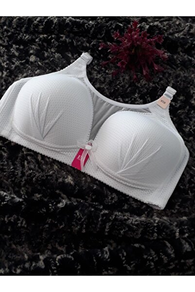 F.K 264 حمالة صدر بدون سلك داعم، أبيض 85