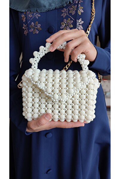 ABBEY Böğürtlen incili çanta