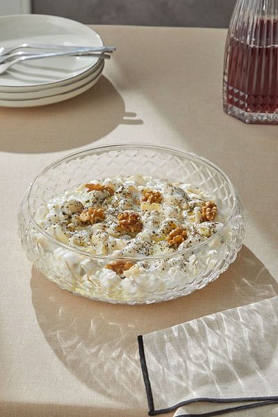 Glamis Selen Concept Cage Model Handmade Large Size Glass Salad Bowl