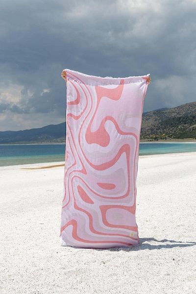 İrya Solora 100% Cotton Peshtemal Pink 90x170