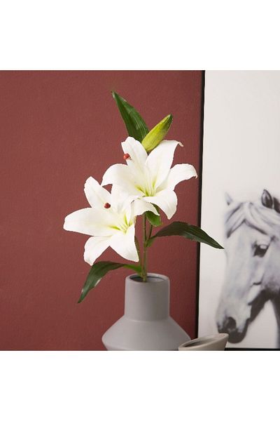 Home Box Lida Lily Flower Bunch - 69 cm