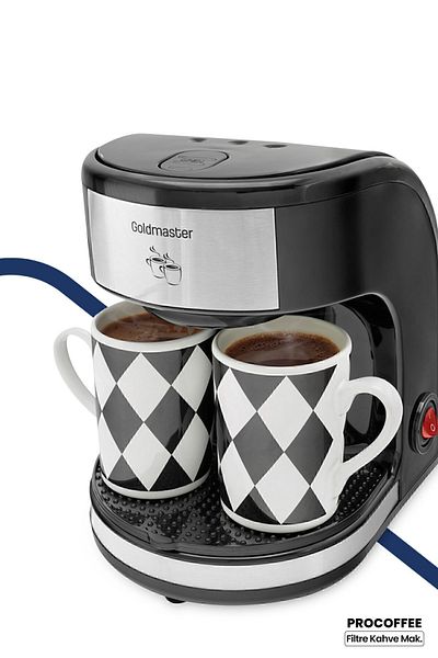 GOLDMASTER PC-3202 Procoffee Filter Coffee Machine