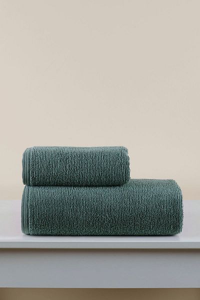 İrya Harmony Premium 2-Piece Towel Set - 100% Cotton, Khaki, 50x90 & 70x140
