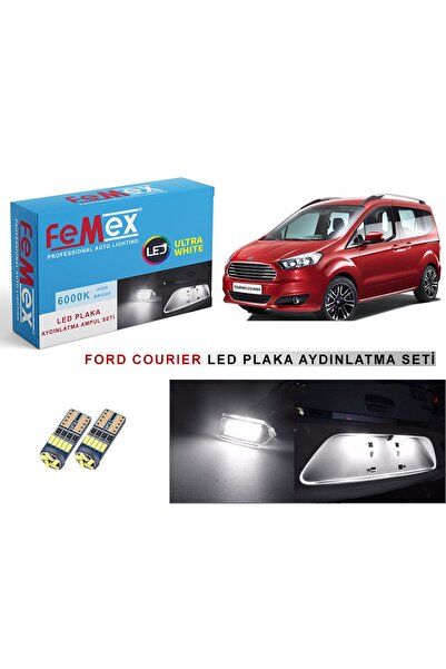 FEMEX Ford Courier LED Plaka Aydınlatma Ampul Seti FEMEX Parlak Beyaz