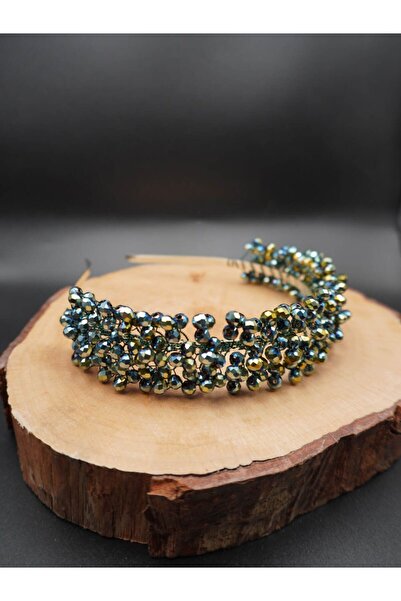 gelinmz Πολύχρωμο λευκό κρύσταλλο νυφικό στέμμα - κομψό και κομψό