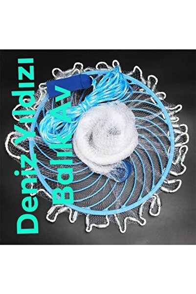 Çemberli Amerikan Serpmesi Çin Malı Amamör Ince Misinalı 2,0kg