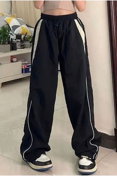 Köstebek Parachute Fabric Tracksuit with Stripe Detail