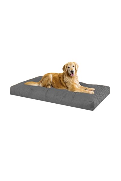 Mavi Vitrin Sıvı Çeçirmez Büyük Irk Köpek Yatağı Large 60x90