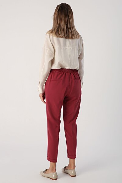 ALLDAY Cherry Rotten Pocket Elastic Waist Trousers