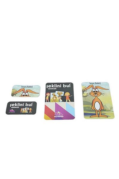 Zetzeka 3 Years Old 1 Player - Find Your Shape (ANIMALS) Intelligence Game