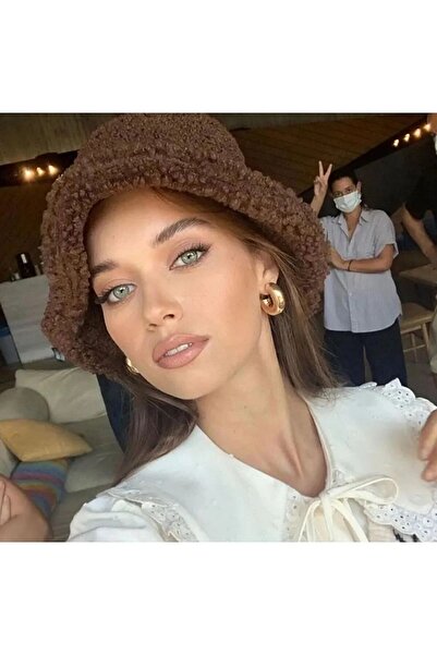 MRK Altın Kaplama Kalın Halka Kadın Küpe