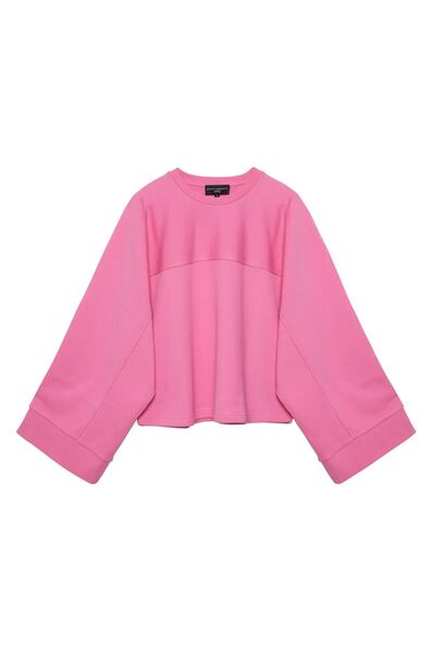 Beauty Omelette Oversize Kol Detaylı Sweatshirt