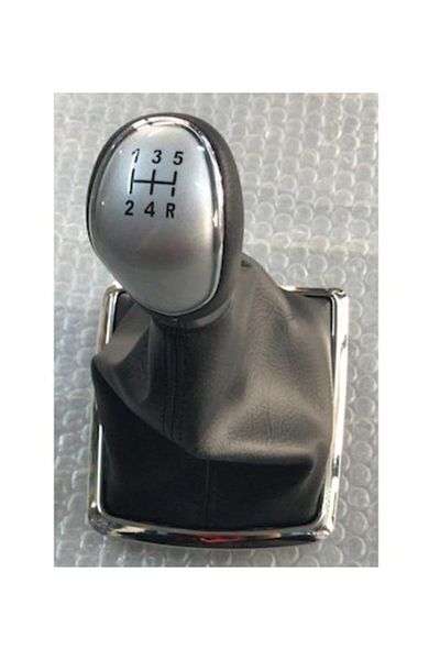 Favori Auto Parts Ford Focus Gear Shift Lever Gaiter Knob with Nickel Plated Frame 2005-2008