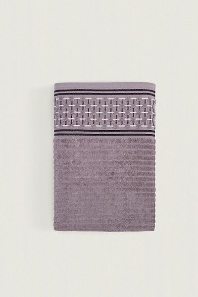 İrya Olwen 100% βαμβακερή πετσέτα μπάνιου Plum 70x140