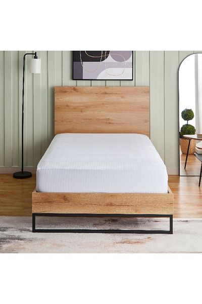 Home Box Hamilton Single BCI Fitted Sheet - 90x200+30 cm