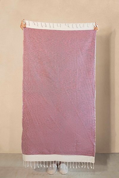 İrya Sare 100% βαμβακερό Peshtemal Pink 90x170