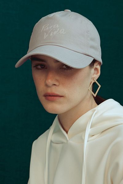 Nordbron Unisex Gray 100% Cotton Pura Screw Printed Cap Hat with Adjustable Buckle Detail on the Back Cool Avo