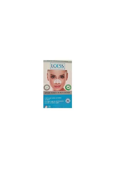 SİYAH Loess 1 Box of Dot Nose Patches X6 Pieces Tea Tree