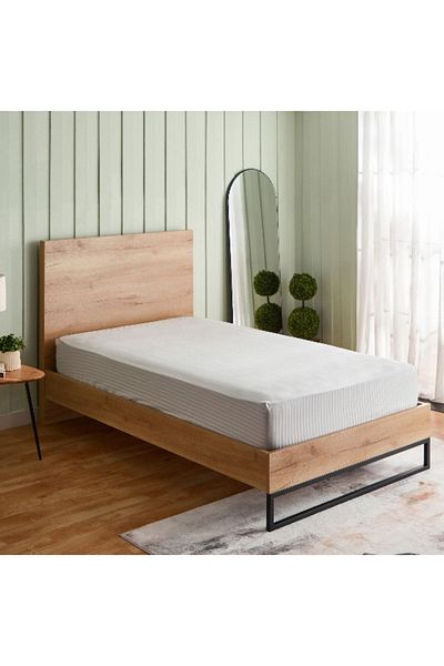 Home Box Hamilton Single BCI Fitted Sheet - 90x200+30 cm