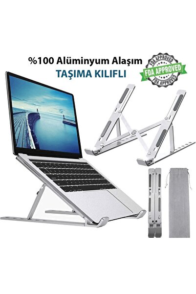 LESGO Aliminyum Ayarlı Laptop Macbook Notebook Güncel Yükseltici Tutucu
