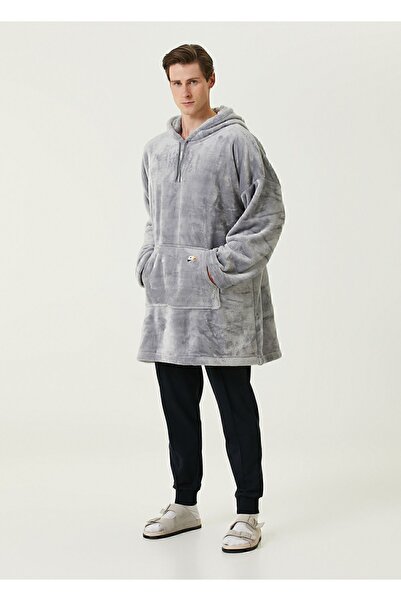İrya Es Parla Lexi Poncho Dark Gray Oversize
