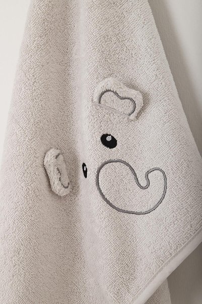 İrya Jumbo Towel Light Gray 50x75