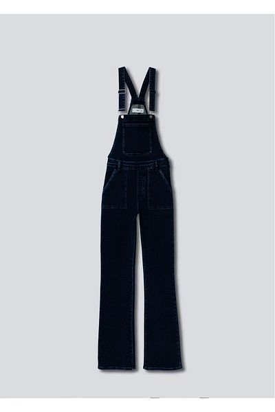 MANGO Long Denim Overalls