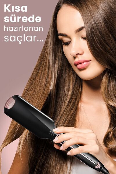 GOLDMASTER Proset Professional Hairdresser Blow Dryer and Keratin Ceramic Plate Straightener Hair Styling Set