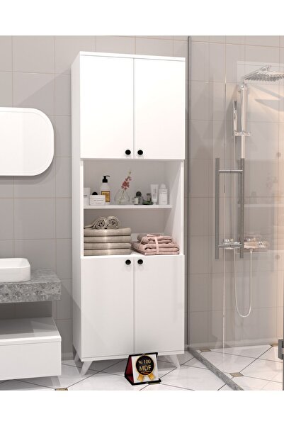 KONAK EV EŞYALARI Tapia Banyo Dolabı,%100 MDF,Çok Amaçlı Dolap