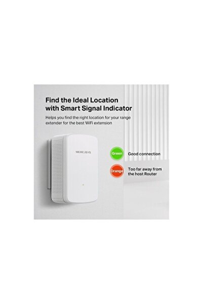 Mercusys Me10 300 Mbps Wi-fi Range Extender Evrensel Wifi Menzil Genişletici