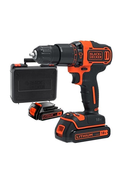 Black&Decker Bdchd18kb 18v/1.5ah Li-ion Çift Akülü Darbeli Matkap