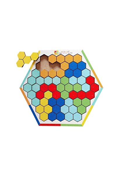 kayasan kids Altıgen Petek Puzzle