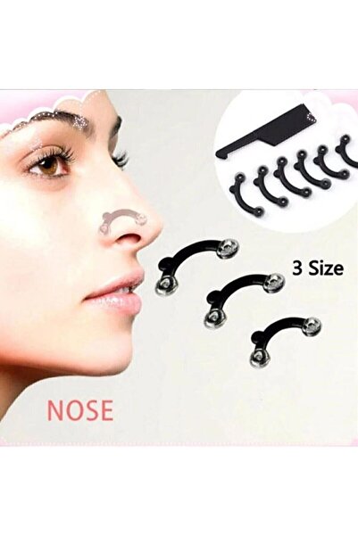 SETBEAUTY 6 Adet Burun Kaldırma Burun Düzeltici Burun Şekillendirici Aparat B...