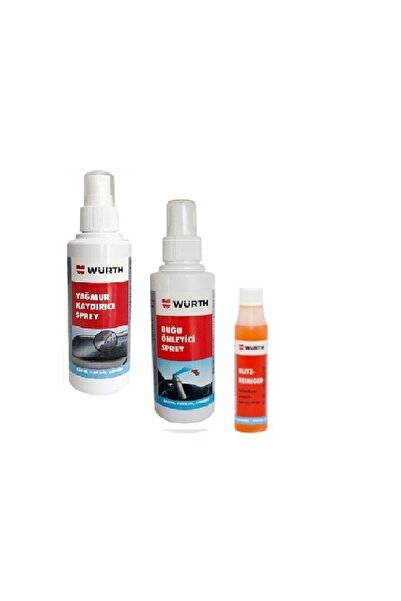 Würth Yağmur Kaydırıcı Buğu Önleyici Konsantre Cam Sabunu