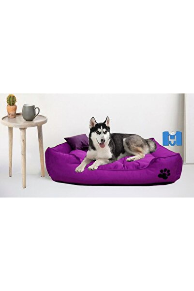 Mavi Vitrin Ultrasoft Mukavemetli Battal Boy Köpek Yatağı Yıkanabilir Ürün / ...