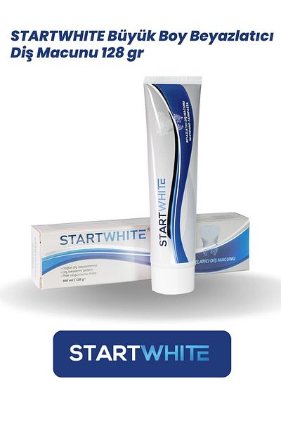 STARTWHITE معجون أسنان مبيض كبير الحجم 128 جرام