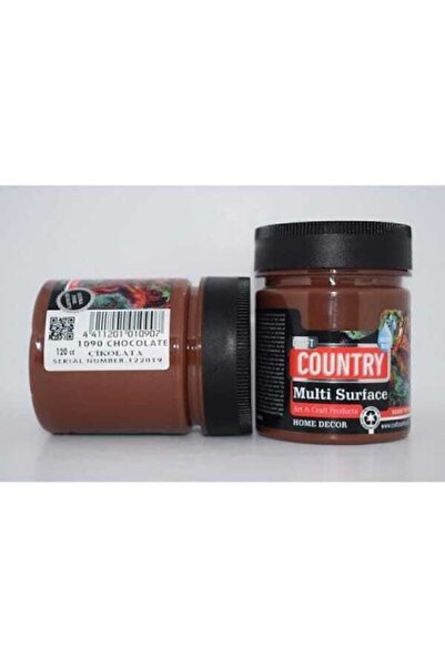 Country Multi Surface Hobi Boyası Çikolata 120 Cc