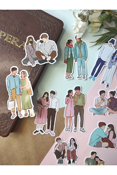 Flowery Paper Sevgili Tekli Sticker Set - Defter ,Ajanda , Journal,Scrapbook ...