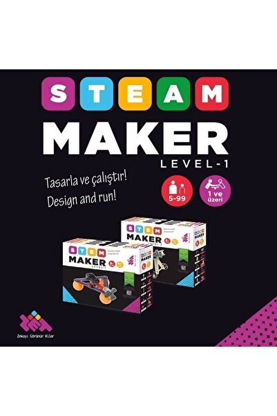 Zetzeka Stem - Maker Elektronik Seti Level-1 5+ Yaş 1+ Oyuncu (sadece Elektronik Malzemeler)