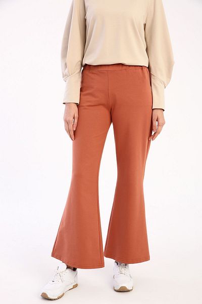 ALLDAY Soft Cinnamon Flare Leg Sweatpants
